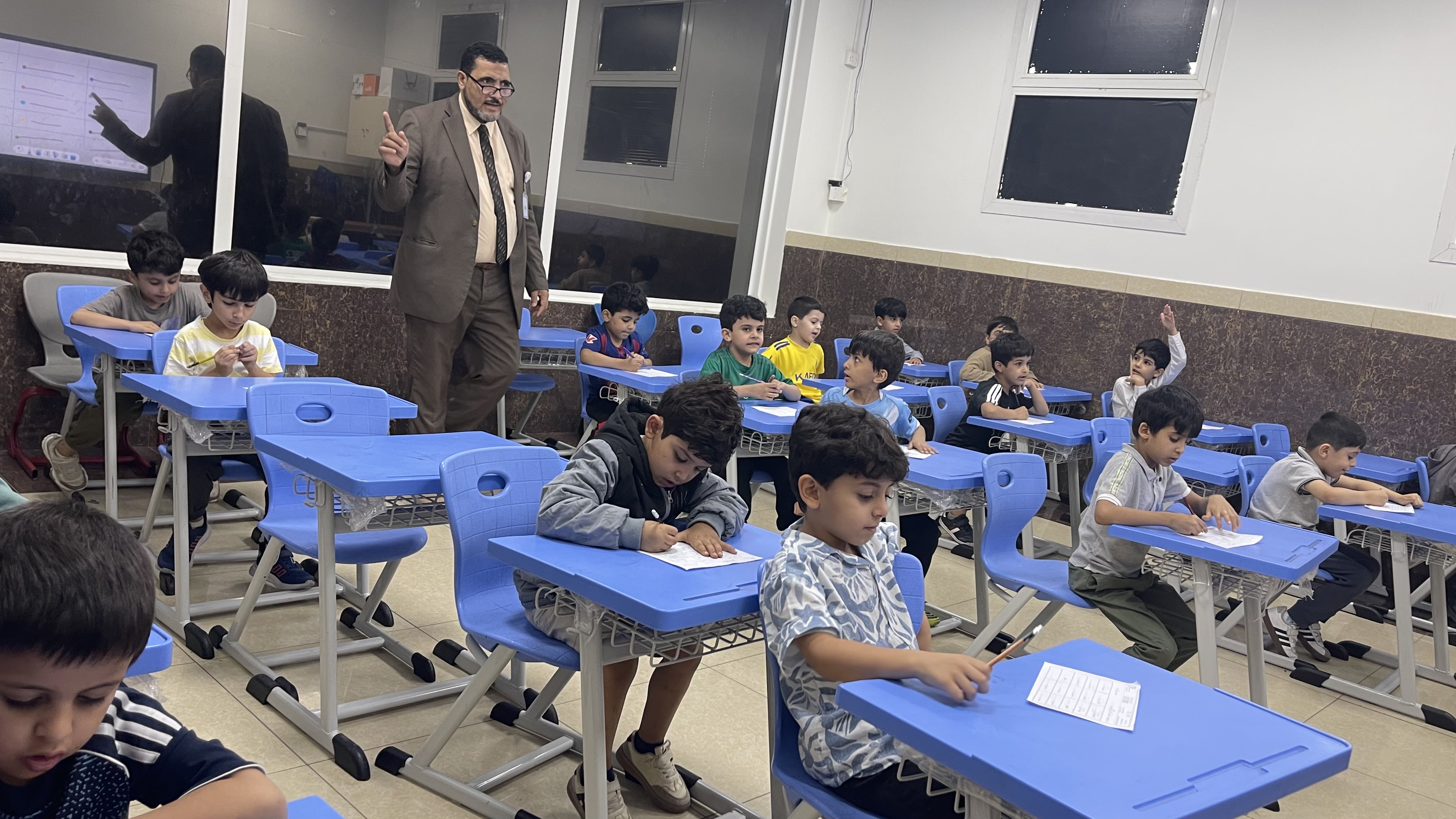 تقييم طلاب برنامح داعم -الصف الأول الابتدائي